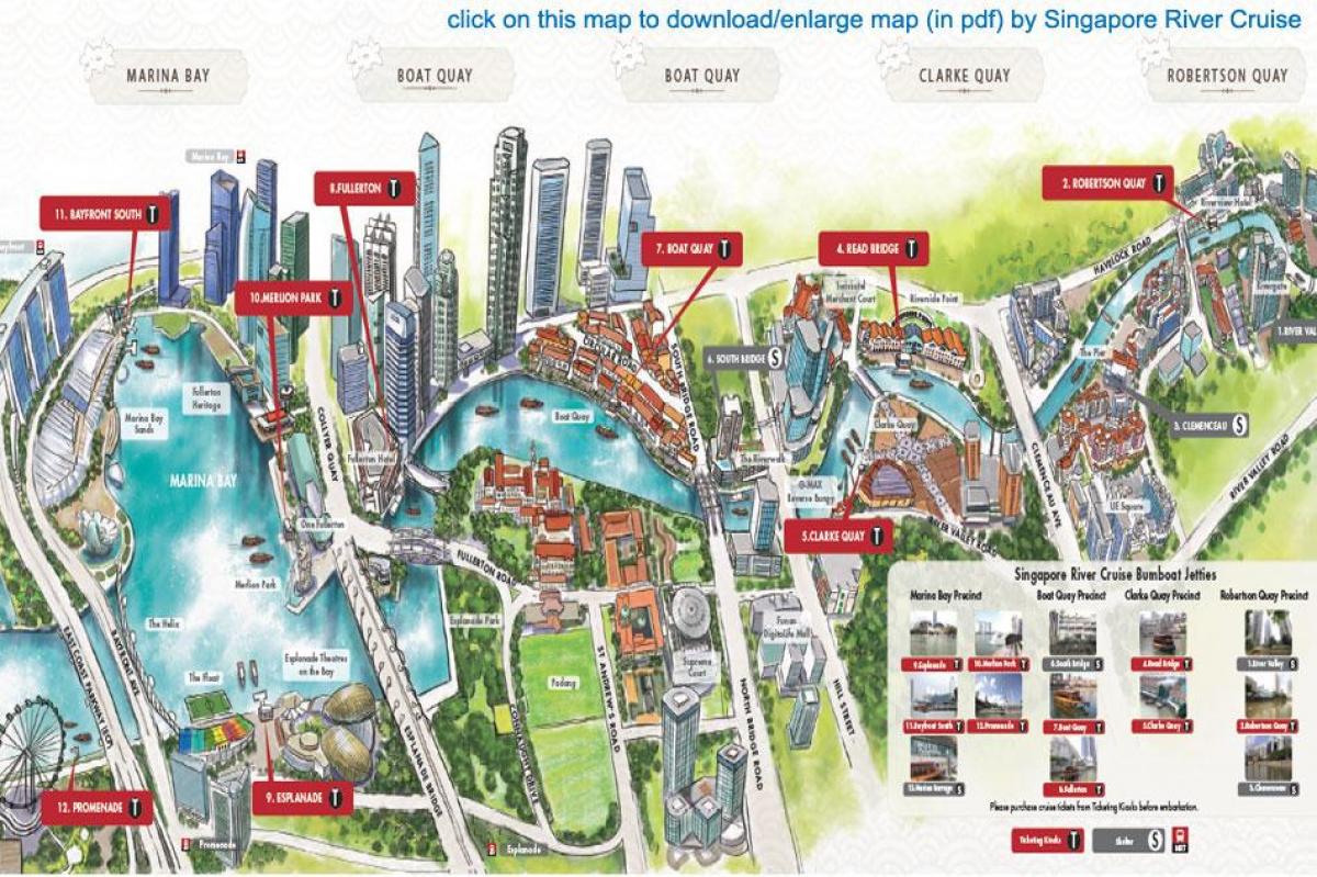 mapa Singapur Rejs