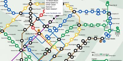 Metra Dworzec na mapie Singapur