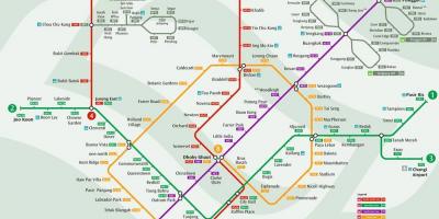 System MRT mapę