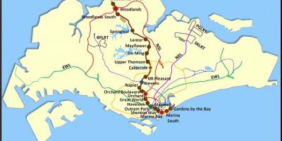 Лта MRT mapę